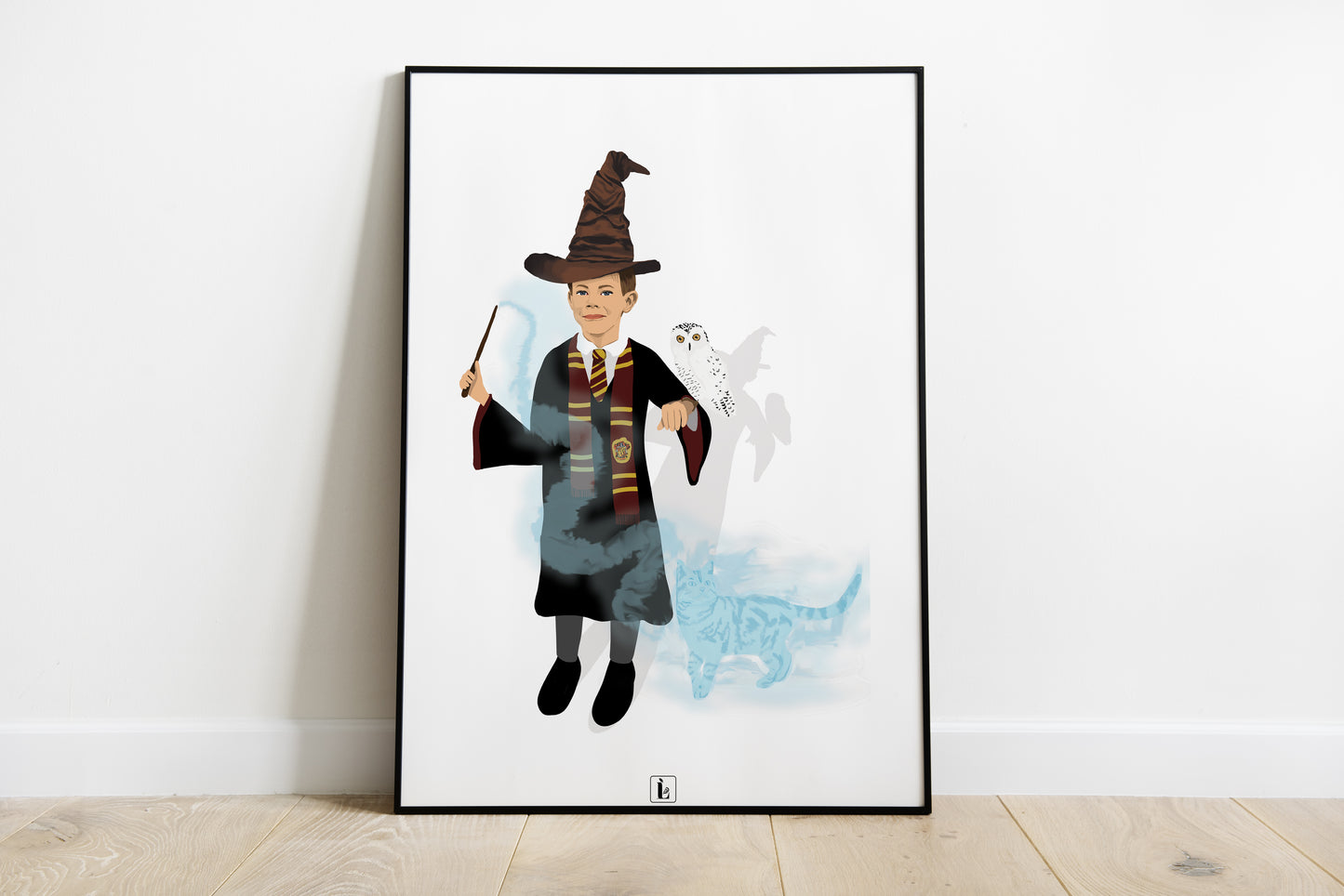 Illustration Harry Potter d’après photo(s)