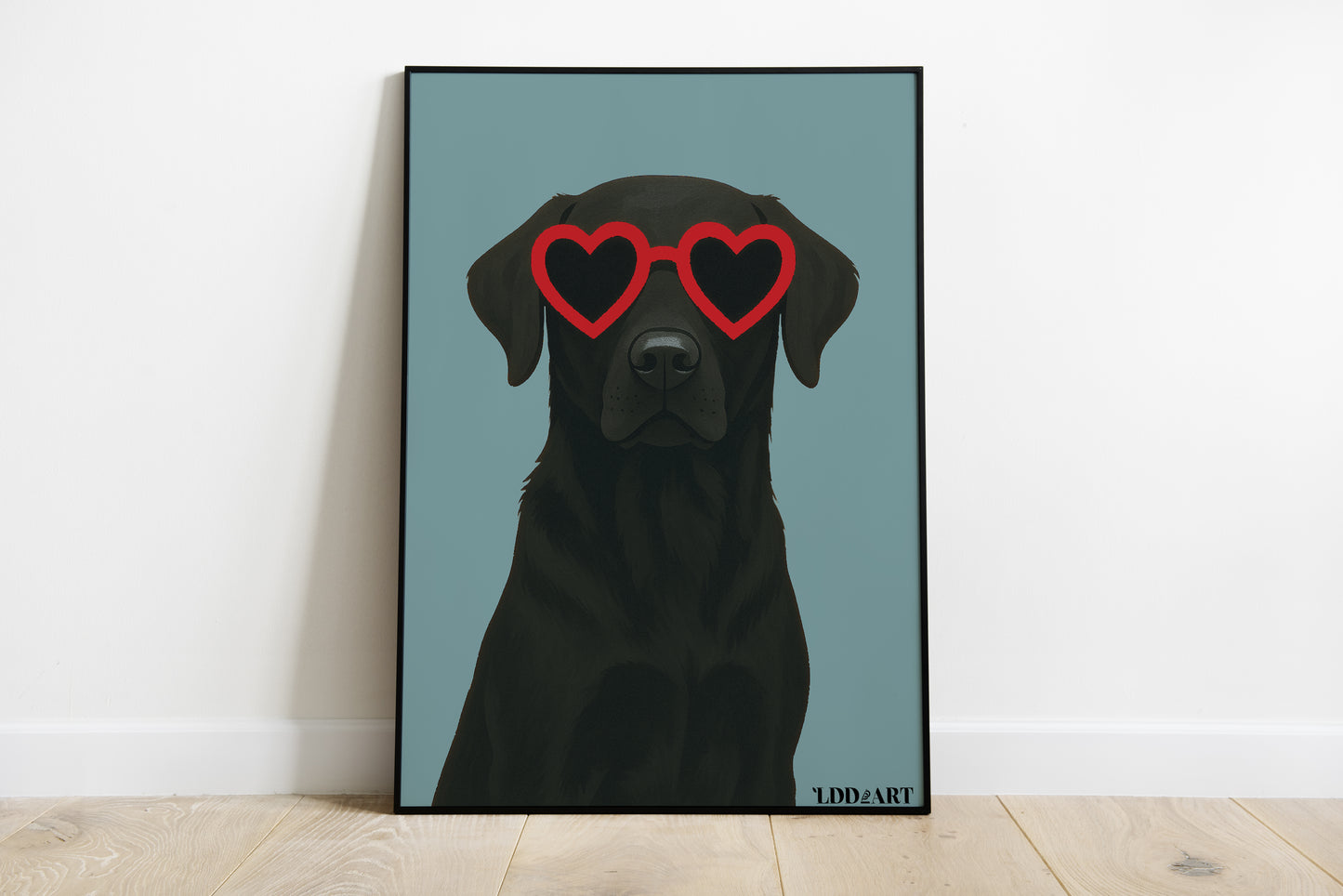 Illustration Dog Love