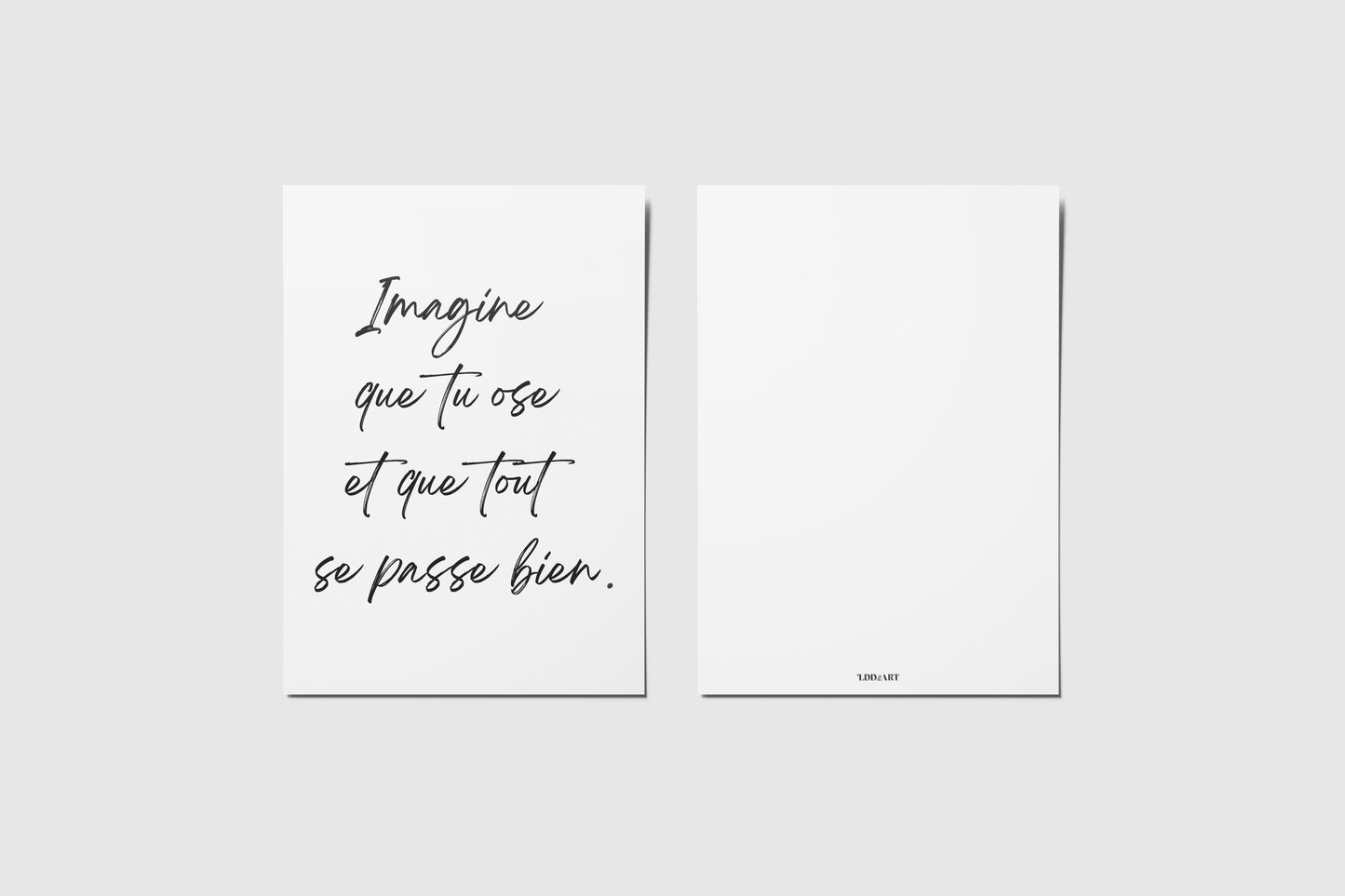 Illustration "Pensée Positive : Imagine que tu ose"
