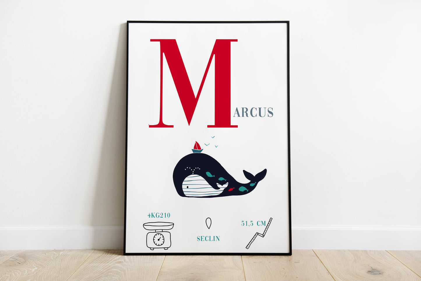 Illustration naissance baleine