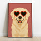 Illustration Dog Love