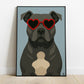 Illustration Dog Love