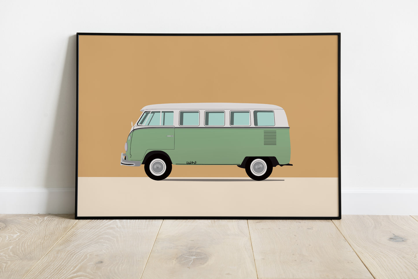 Illustration Van Volkswagen