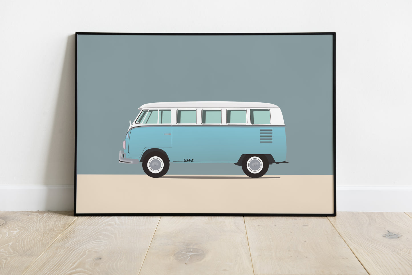 Illustration Van Volkswagen