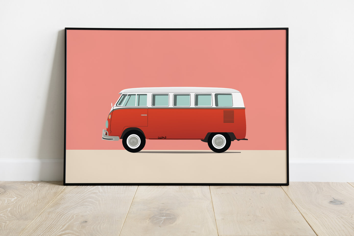 Illustration Van Volkswagen