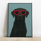 Illustration Dog Love