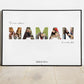 Affiche PAPA - MAMAN