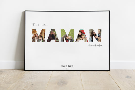 Affiche PAPA - MAMAN