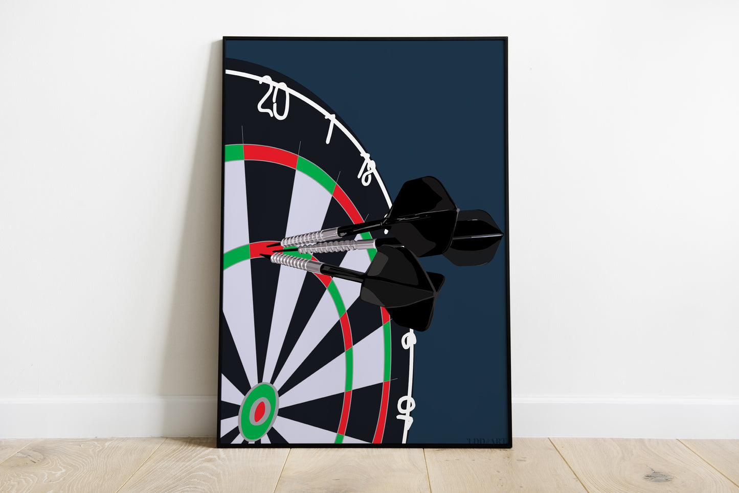 Illustration fléchettes T20