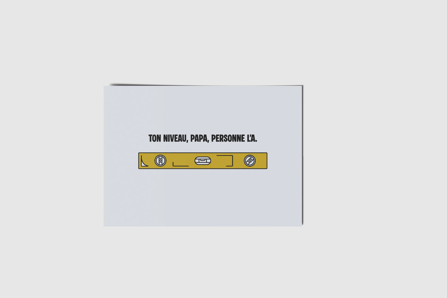 Carte niveau papa