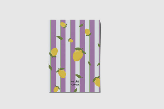 Carte un zest d'amour